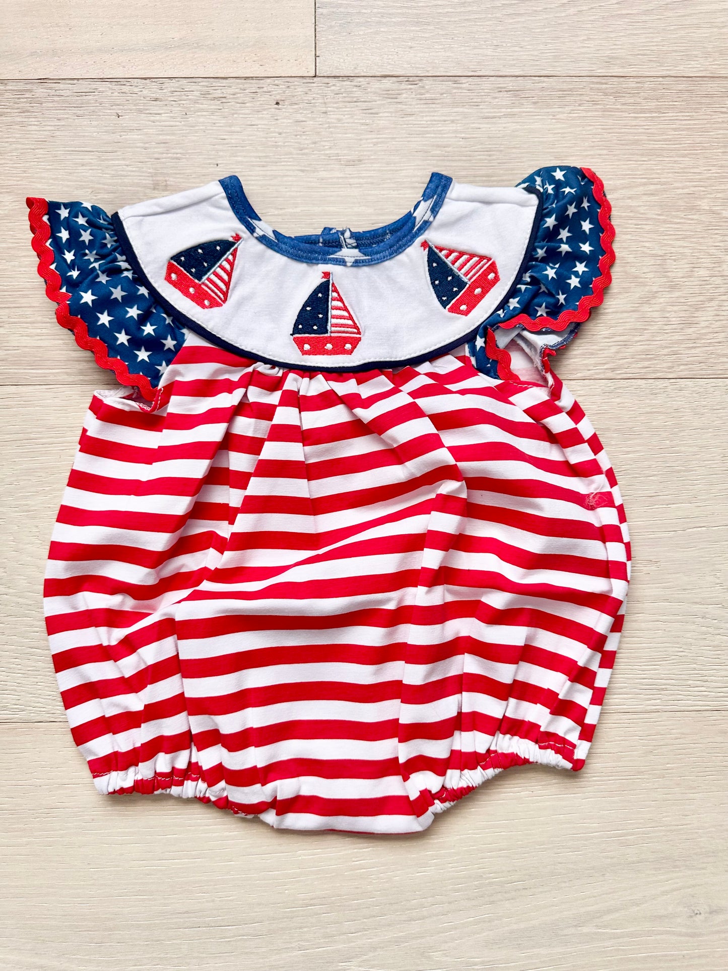 Kids 4th of July Sailboats