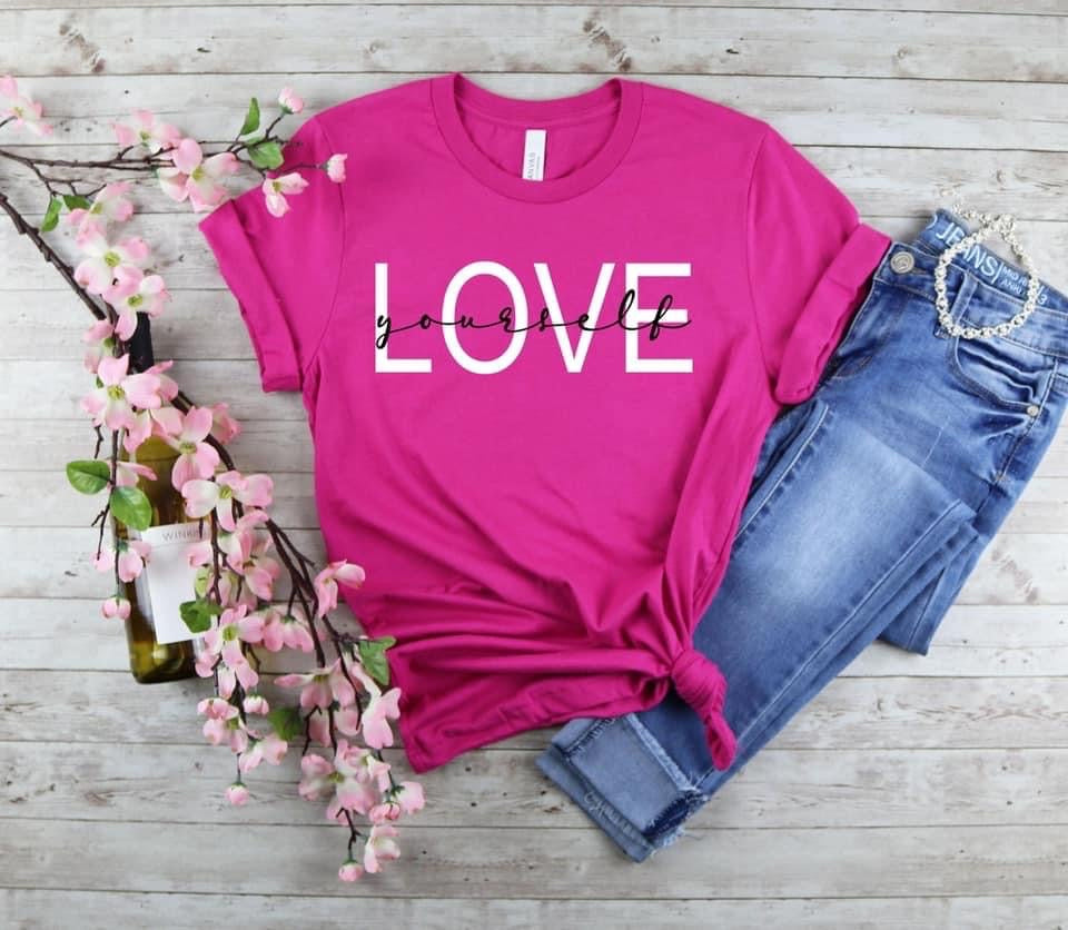 Love yourself tee