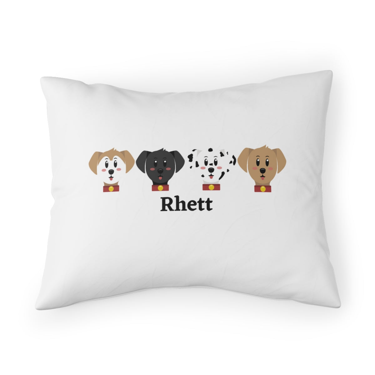 Personalized Pillow Sham - Dogs