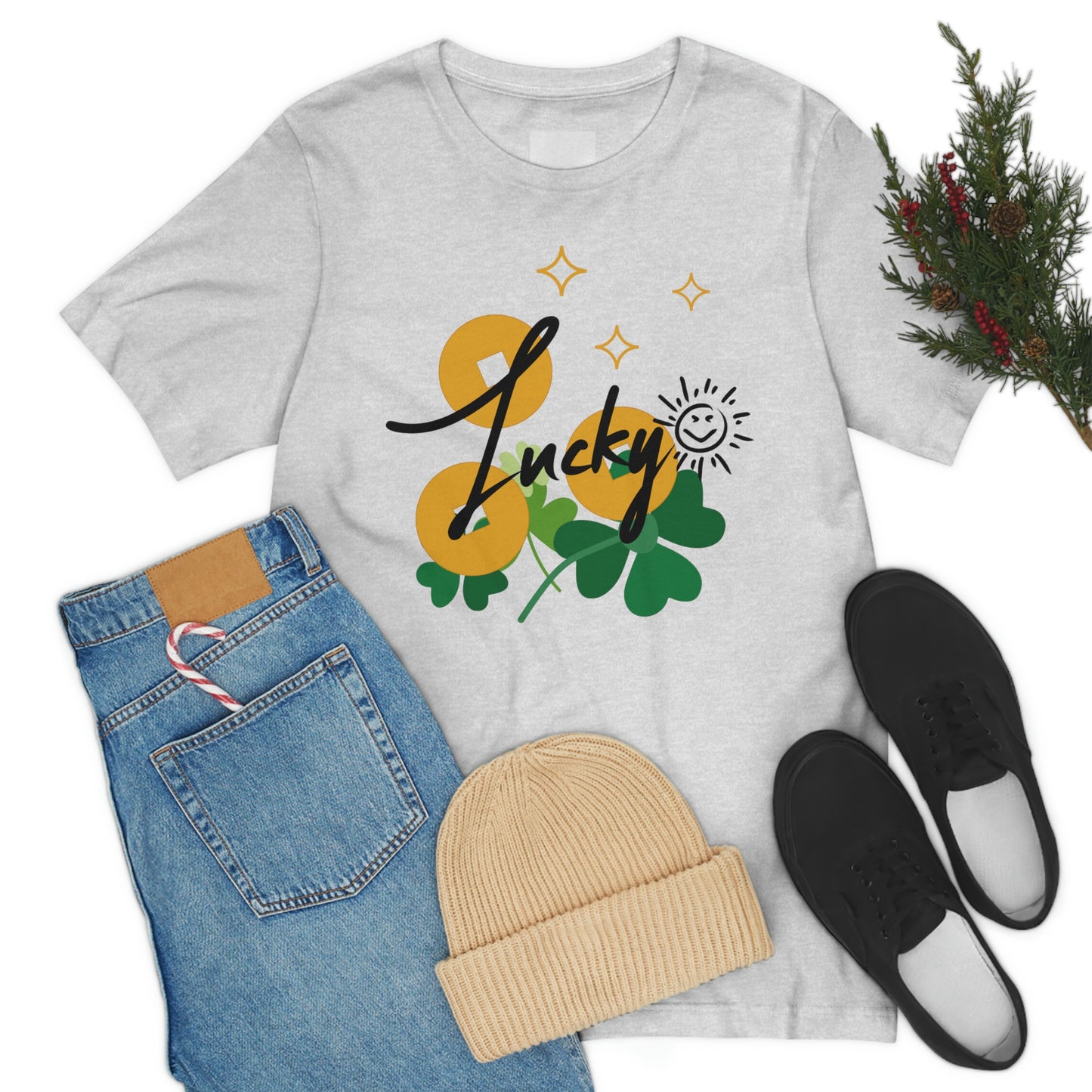 Lucky Unisex Jersey Short Sleeve Tee