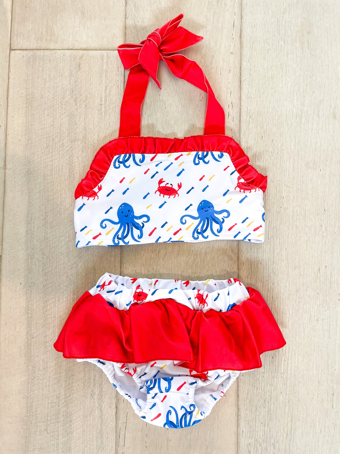 Little Girls Sea Friends Bikini - RTS