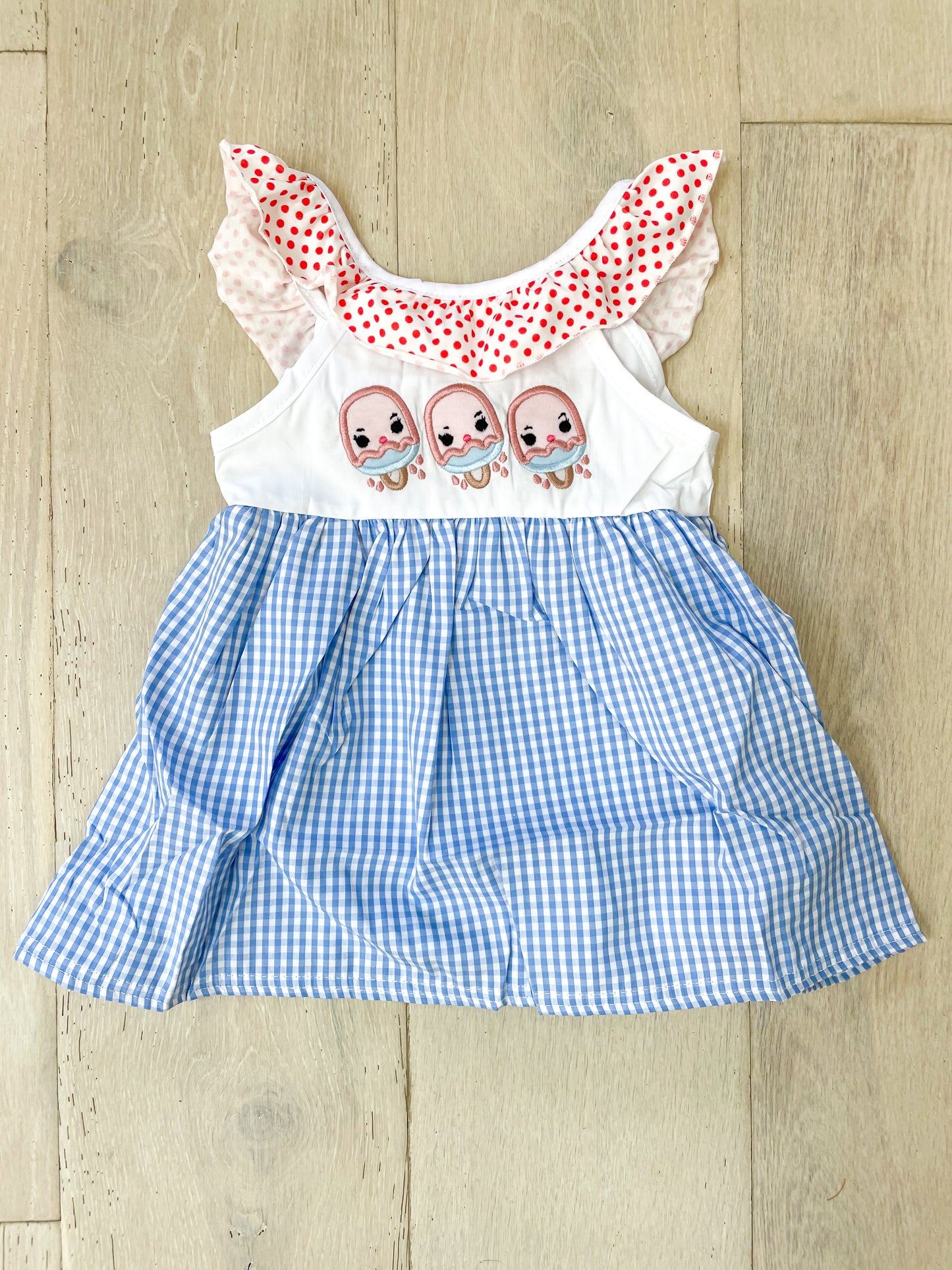 Girls Summer Ice Cream Bubble & Dress