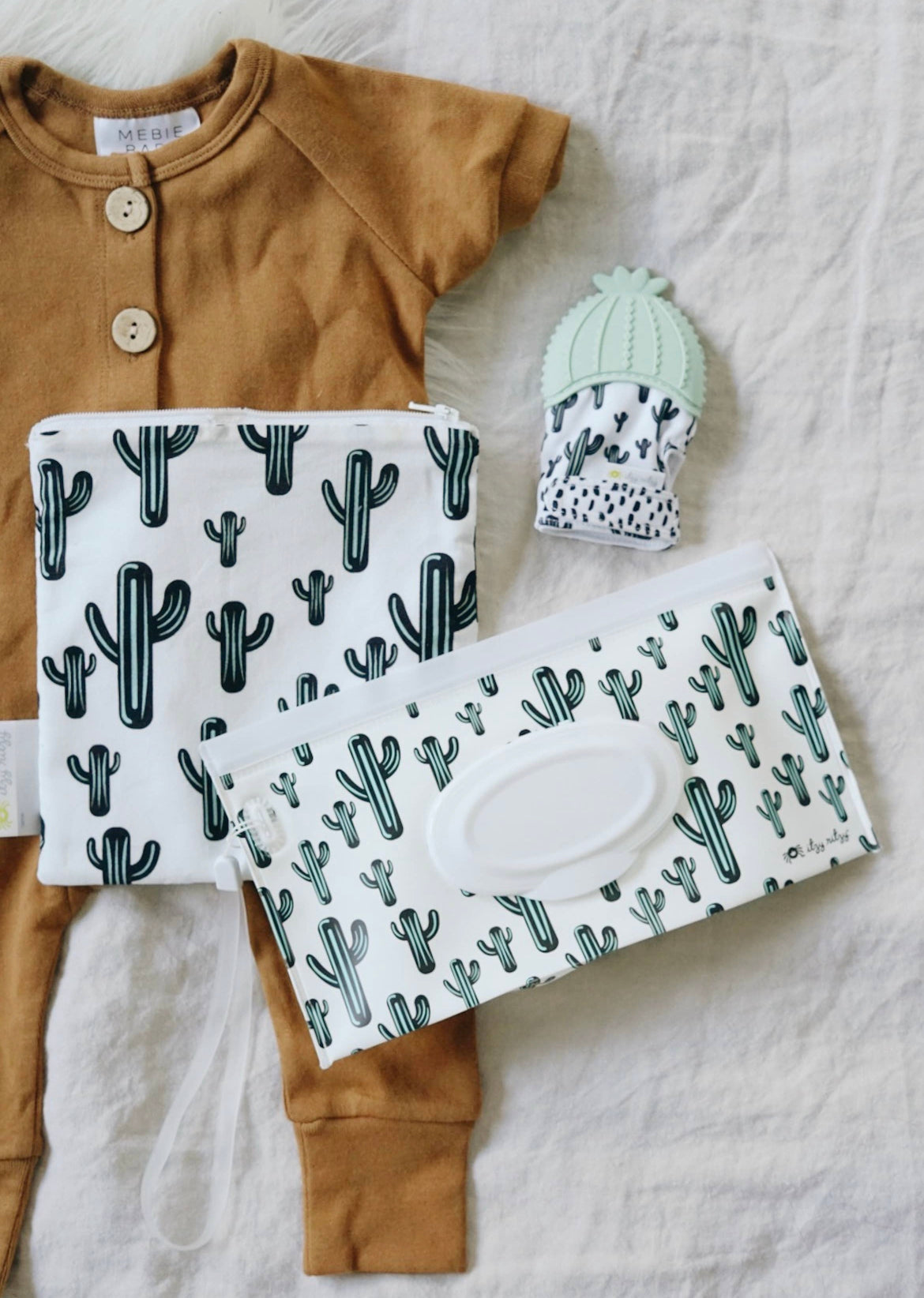 Kids Take and Travel Reusable Wipes Pouch