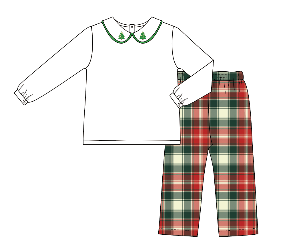 Kids Smocked Pretty in Plaid Holiday Collection - Preorder Closing 8/24/22