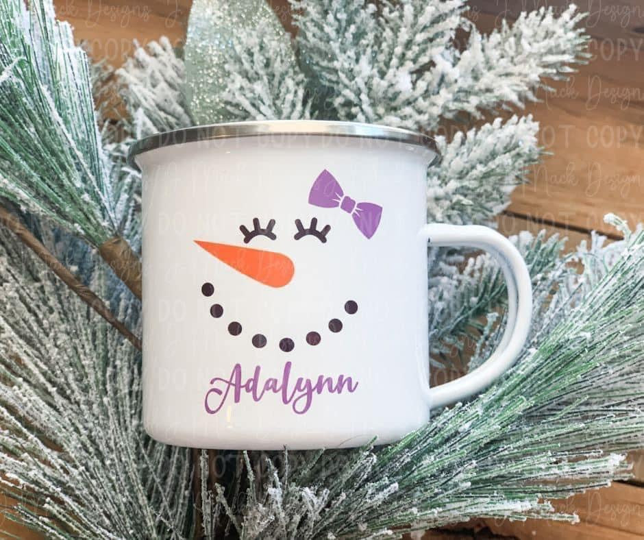 Kids Personalized Enamel Cup