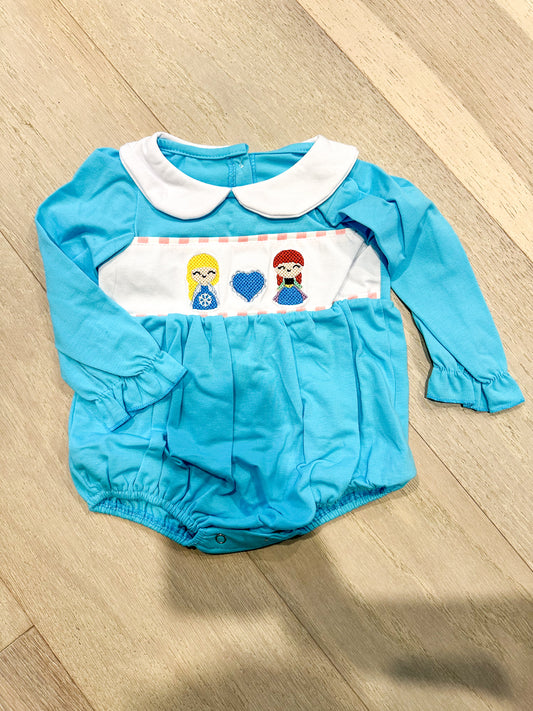 Little Girls Frozen Bubble