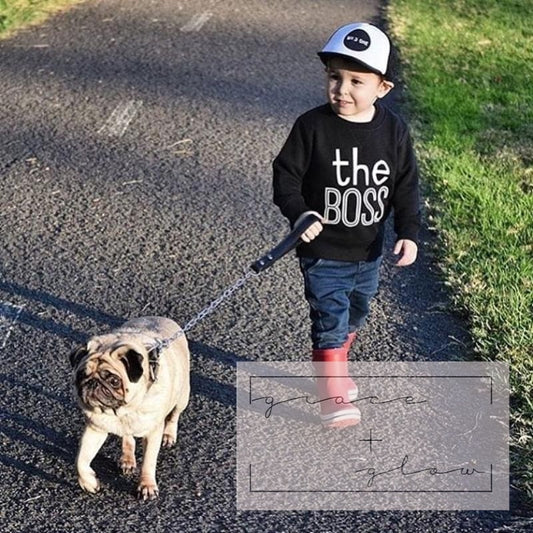 Boys & Girls “The Boss” lightweight Sweatshirt RTS