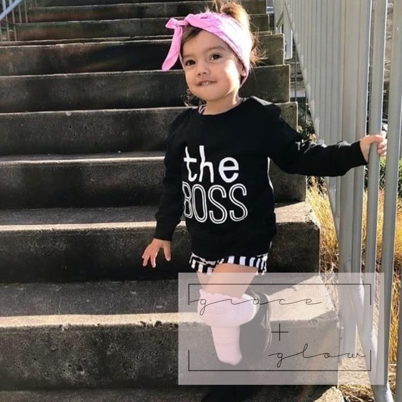 Boys & Girls “The Boss” lightweight Sweatshirt RTS