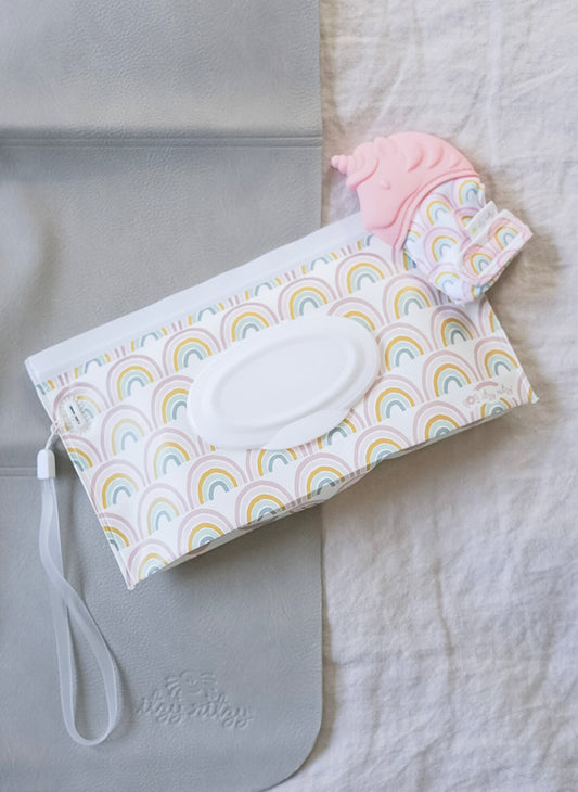 Kids Take and Travel Reusable Wipes Pouch