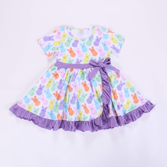 Girls Easter Peeps Dress - RTS