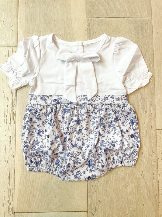 Girls Floral Tie Bubble & Dress