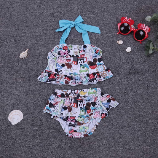 Girls Disney and Friends Bikini Set - RTS