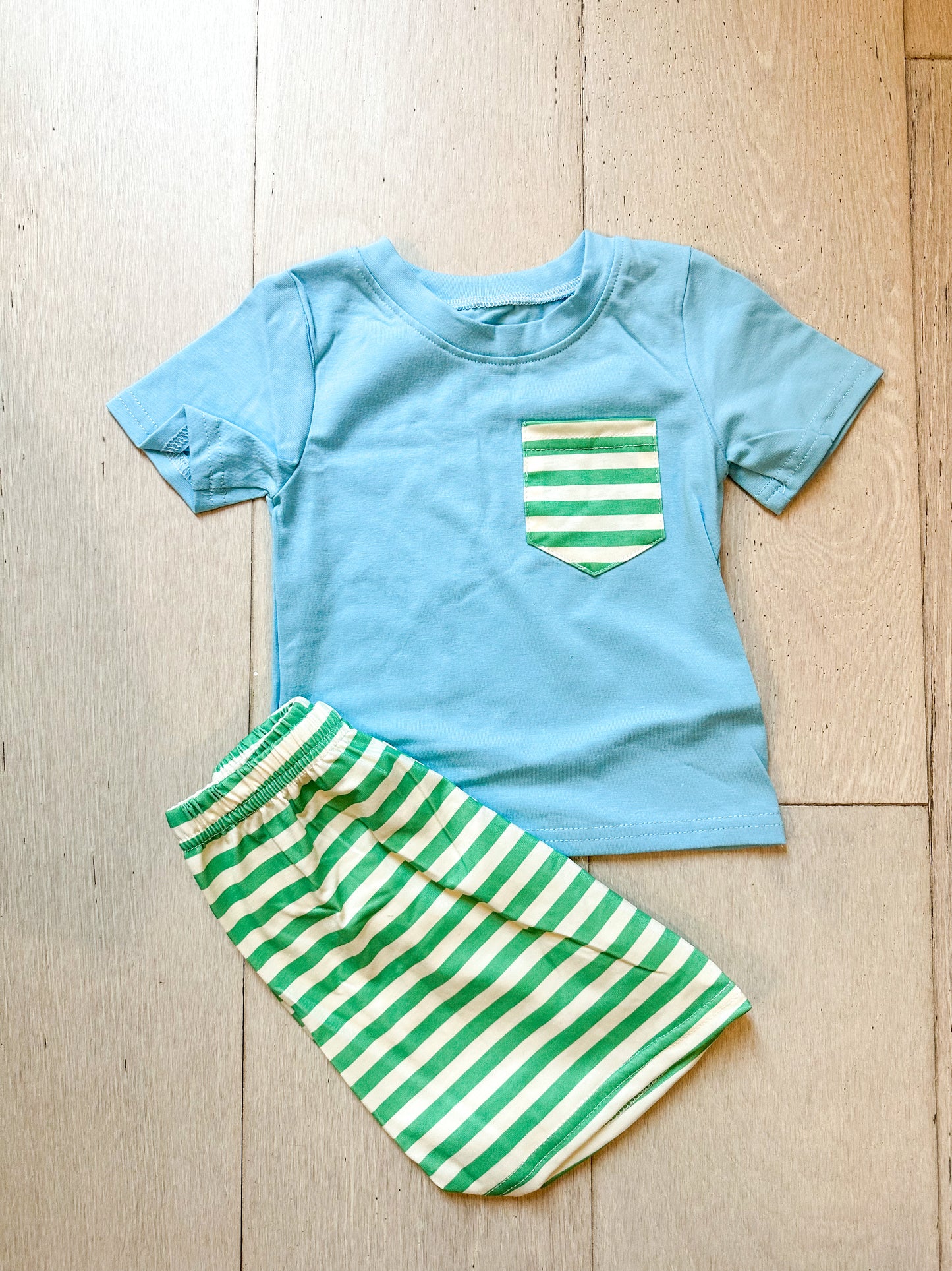 Boys striped summer sets