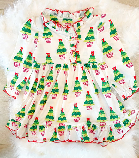 Girls Merry Trees Nightgown