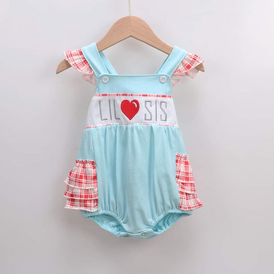 Girls Little Sister Romper